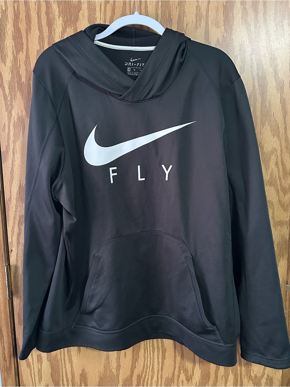 Men’s Gray Nike Fly Dri Fit Sweatshirt Size XL